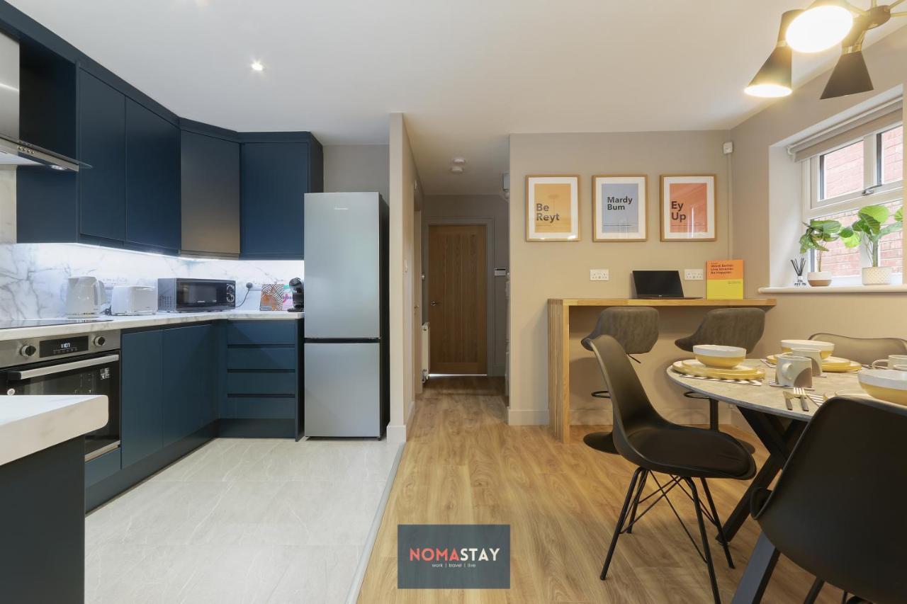 Nomastay, Corporate, Families, Relocation, 3 Bed, 2 Bath, Parking, Next To The Hospital, University, City Center Sheffield Exterior foto