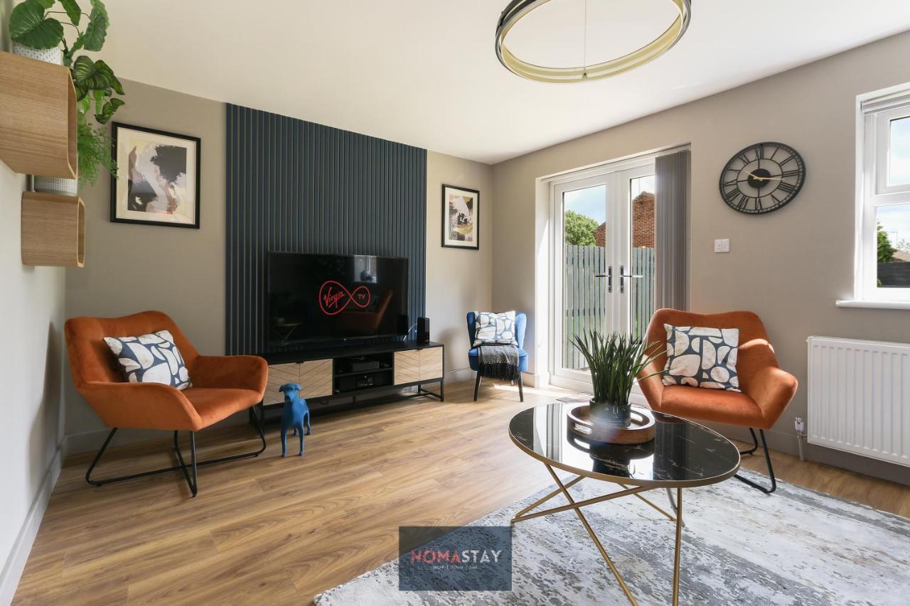 Nomastay, Corporate, Families, Relocation, 3 Bed, 2 Bath, Parking, Next To The Hospital, University, City Center Sheffield Exterior foto